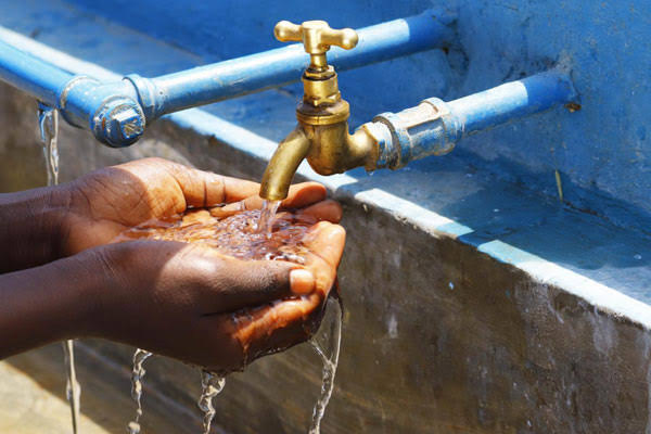 Community water access illustration